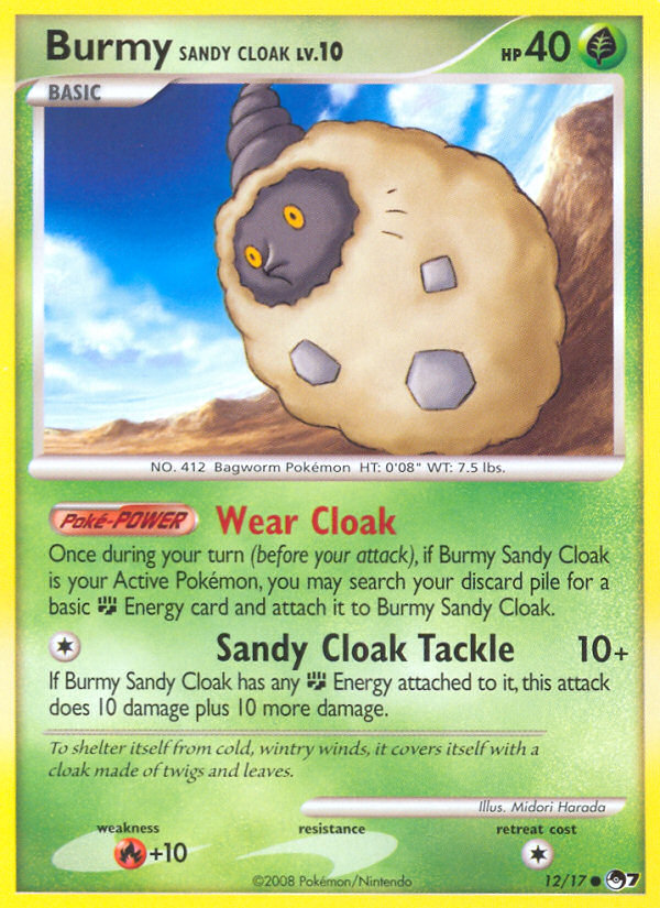 Burmy Sandy Cloak (12/17) [POP Series 7] | Gear Gaming Fayetteville