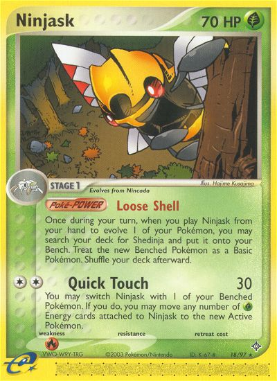 Ninjask (18/97) [EX: Dragon] | Gear Gaming Fayetteville