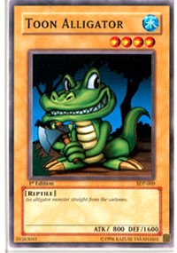 Toon Alligator [Starter Deck: Pegasus] [SDP-009] | Gear Gaming Fayetteville