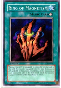 Ring of Magnetism [Starter Deck: Pegasus] [SDP-039] | Gear Gaming Fayetteville