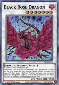 Black Rose Dragon (Blue) [LDS2-EN110] Ultra Rare | Gear Gaming Fayetteville