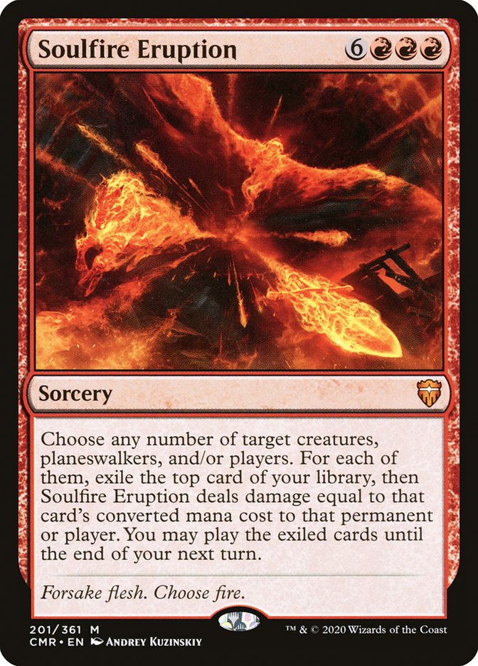 Soulfire Eruption [Commander Legends] | Gear Gaming Fayetteville