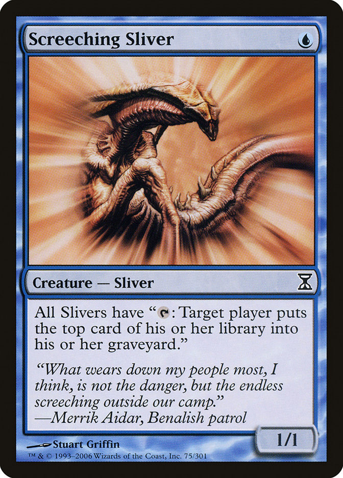 Screeching Sliver [Time Spiral] | Gear Gaming Fayetteville