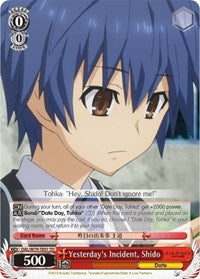 Yesterday's Incident, Shido [Date A Live] | Gear Gaming Fayetteville