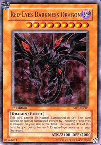 Red-Eyes Darkness Dragon [Structure Deck: Dragon's Roar] [SD1-EN001] | Gear Gaming Fayetteville