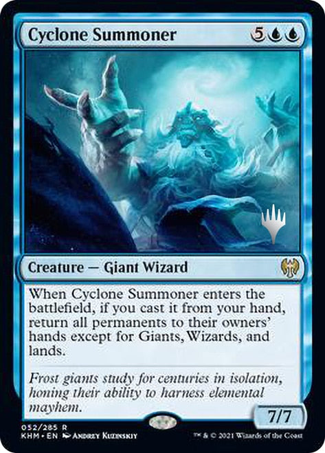 Cyclone Summoner (Promo Pack) [Kaldheim Promos] | Gear Gaming Fayetteville