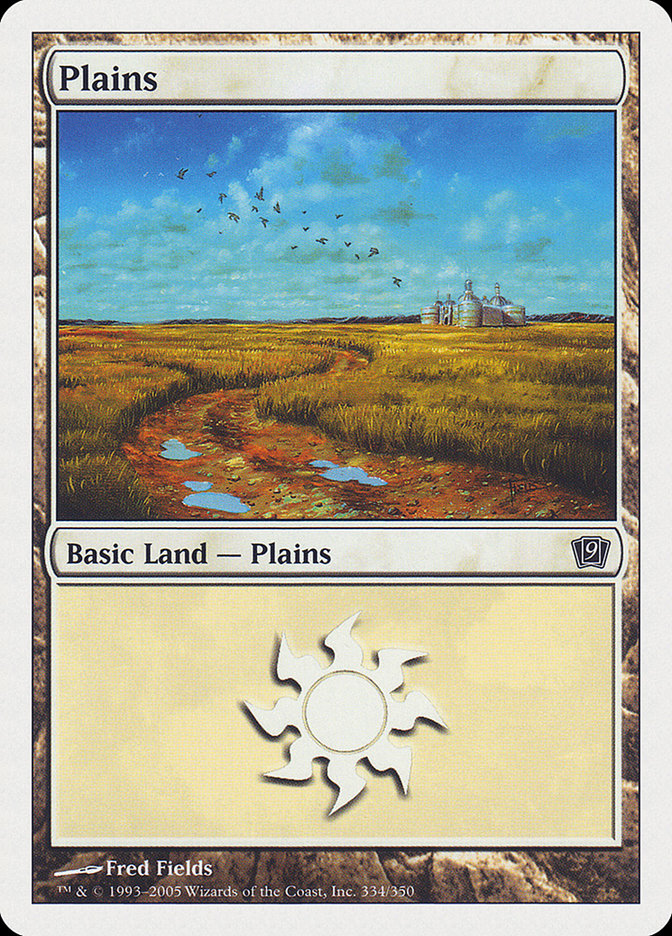 Plains (334) [Ninth Edition] | Gear Gaming Fayetteville