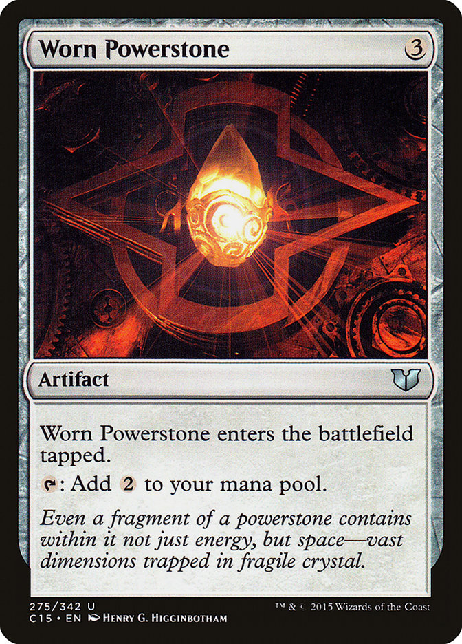 Worn Powerstone [Commander 2015] | Gear Gaming Fayetteville