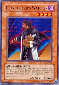 Gravekeeper's Watcher [Dark Revelation Volume 1] [DR1-EN012] | Gear Gaming Fayetteville