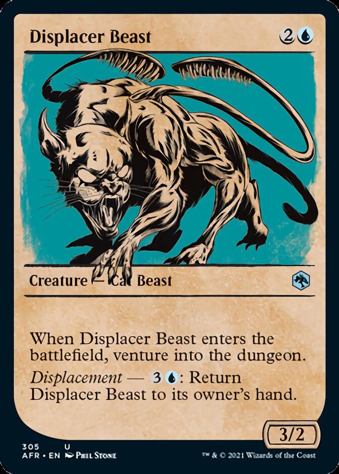 Displacer Beast (Showcase) [Dungeons & Dragons: Adventures in the Forgotten Realms] | Gear Gaming Fayetteville