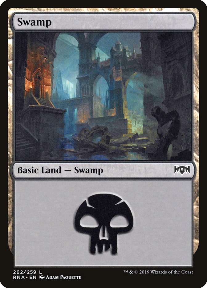 Swamp (262) [Ravnica Allegiance] | Gear Gaming Fayetteville