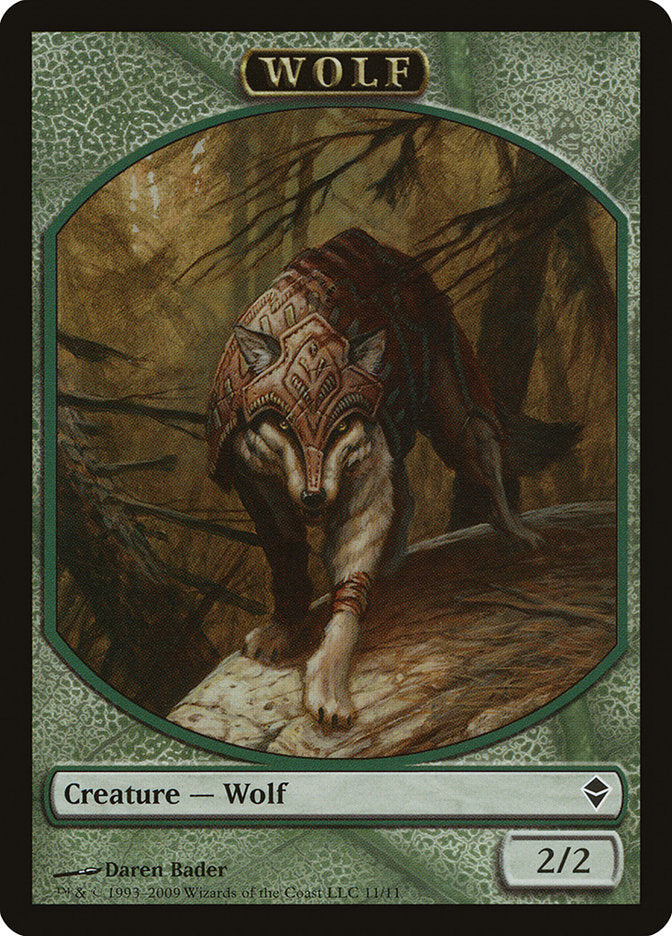 Wolf Token [Zendikar Tokens] | Gear Gaming Fayetteville