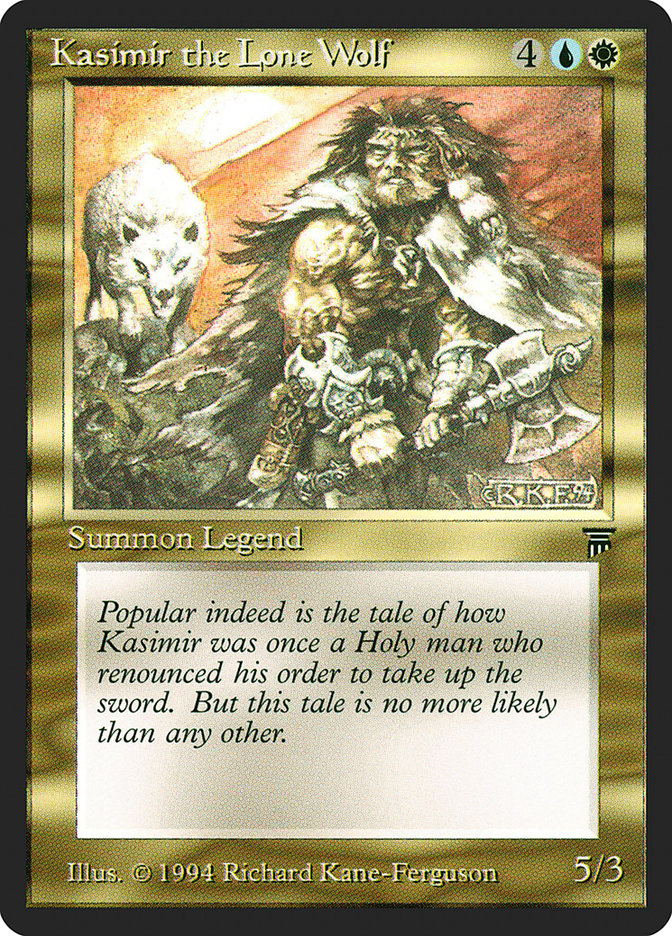 Kasimir the Lone Wolf [Legends] | Gear Gaming Fayetteville