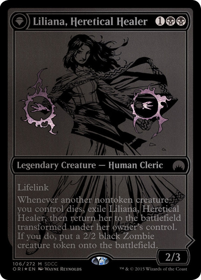 Liliana, Heretical Healer // Liliana, Defiant Necromancer [San Diego Comic-Con 2015] | Gear Gaming Fayetteville