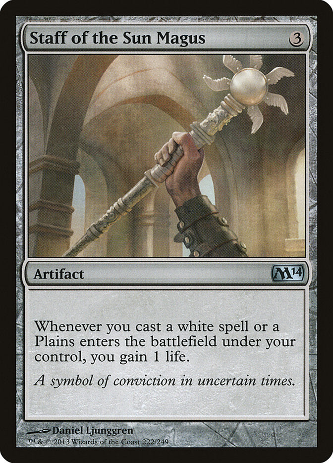 Staff of the Sun Magus [Magic 2014] | Gear Gaming Fayetteville