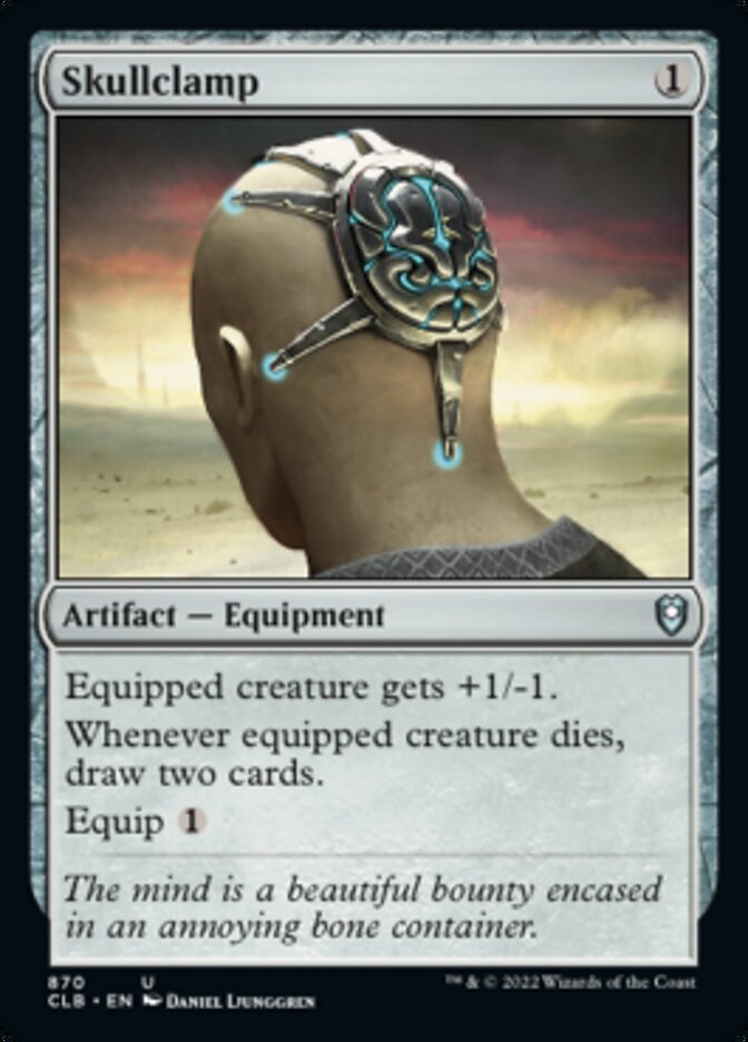Skullclamp [Commander Legends: Battle for Baldur's Gate] | Gear Gaming Fayetteville