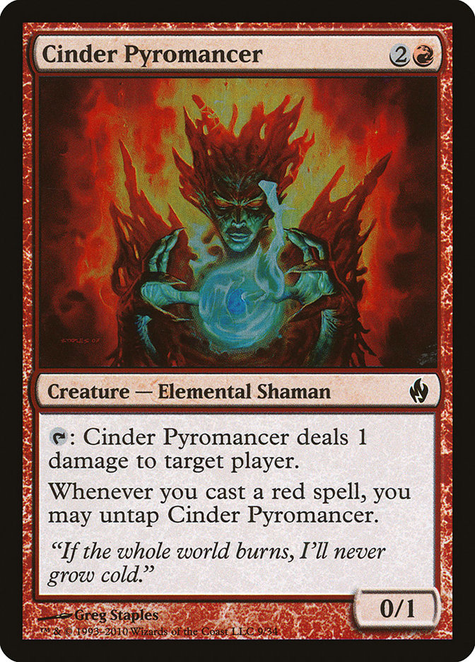 Cinder Pyromancer [Premium Deck Series: Fire and Lightning] | Gear Gaming Fayetteville