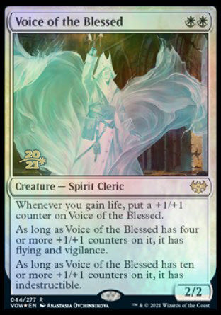 Voice of the Blessed [Innistrad: Crimson Vow Prerelease Promos] | Gear Gaming Fayetteville