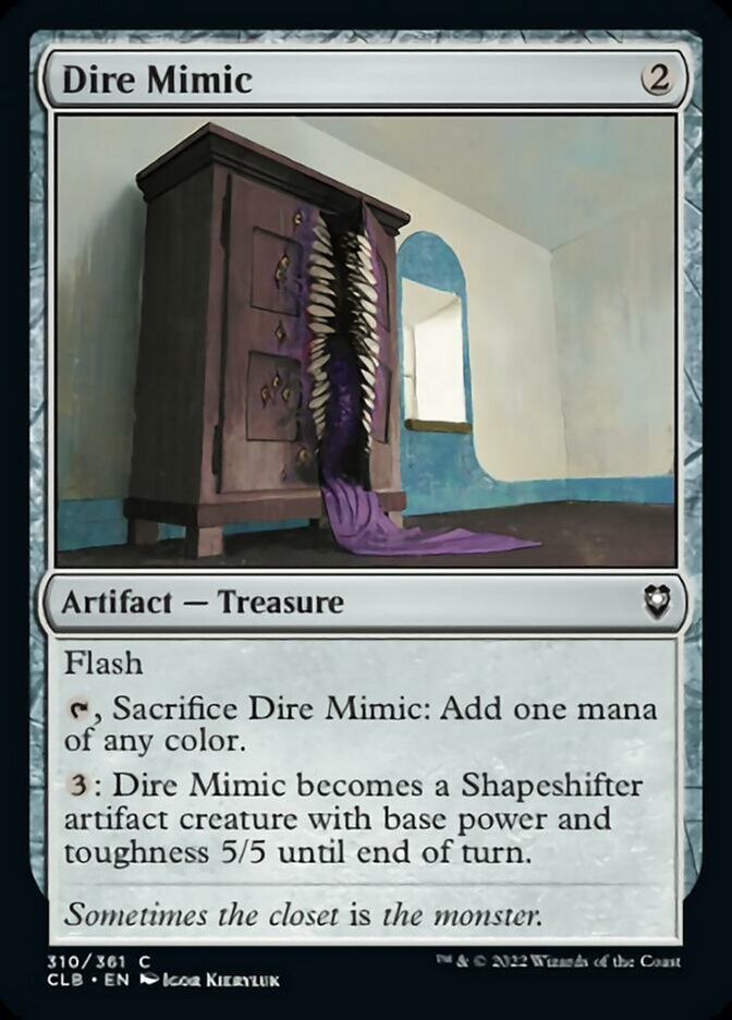 Dire Mimic [Commander Legends: Battle for Baldur's Gate] | Gear Gaming Fayetteville