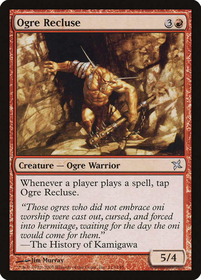 Ogre Recluse [Betrayers of Kamigawa] | Gear Gaming Fayetteville