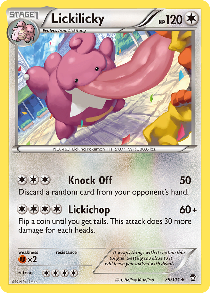 Lickilicky (79/111) [XY: Furious Fists] | Gear Gaming Fayetteville