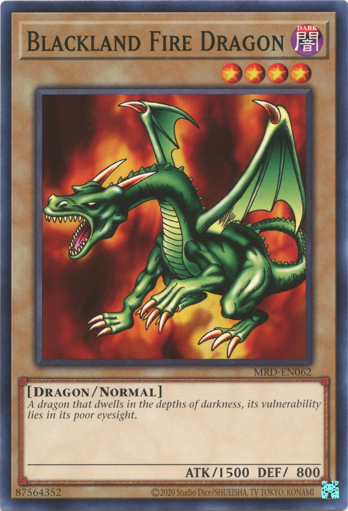 Blackland Fire Dragon (25th Anniversary) [MRD-EN062] Common | Gear Gaming Fayetteville