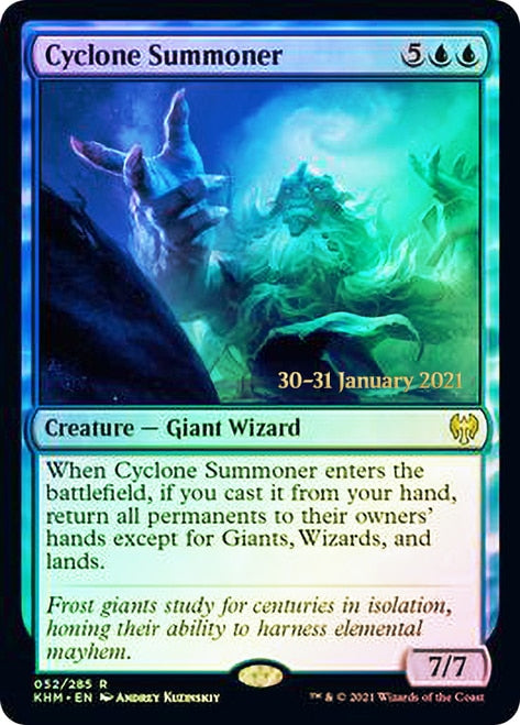 Cyclone Summoner [Kaldheim Prerelease Promos] | Gear Gaming Fayetteville