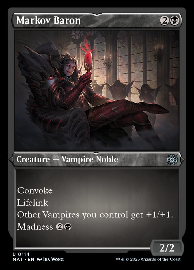 Markov Baron (Foil Etched) [March of the Machine: The Aftermath] | Gear Gaming Fayetteville