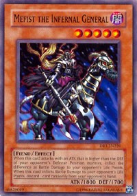 Mefist the Infernal General [Dark Revelation Volume 1] [DR1-EN228] | Gear Gaming Fayetteville