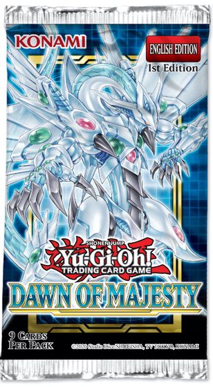 Yu-Gi-Oh! Dawn of Majesty - Booster Pack | Gear Gaming Fayetteville