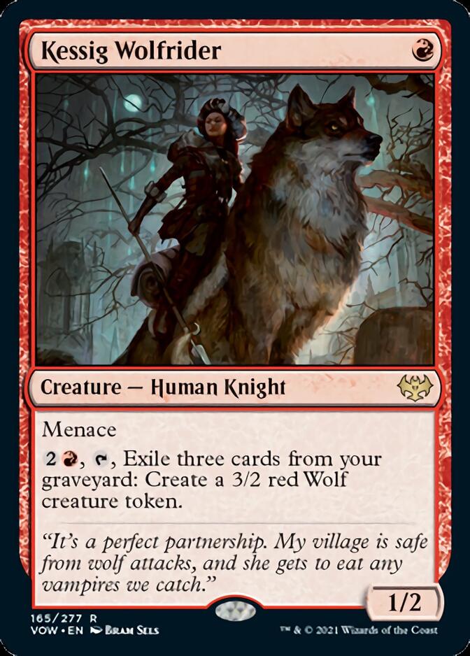 Kessig Wolfrider [Innistrad: Crimson Vow] | Gear Gaming Fayetteville