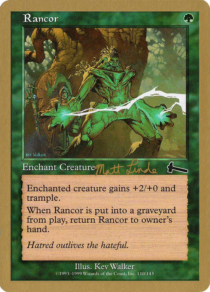Rancor (Matt Linde) [World Championship Decks 1999] | Gear Gaming Fayetteville