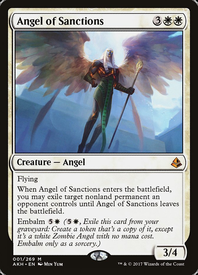 Angel of Sanctions [Amonkhet] | Gear Gaming Fayetteville