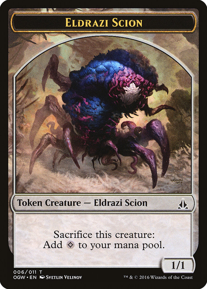 Eldrazi Scion Token (006/011) [Oath of the Gatewatch Tokens] | Gear Gaming Fayetteville