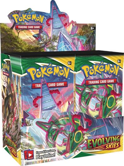 Pokemon Sword and Shield Evolving Skies - Booster Box | Gear Gaming Fayetteville