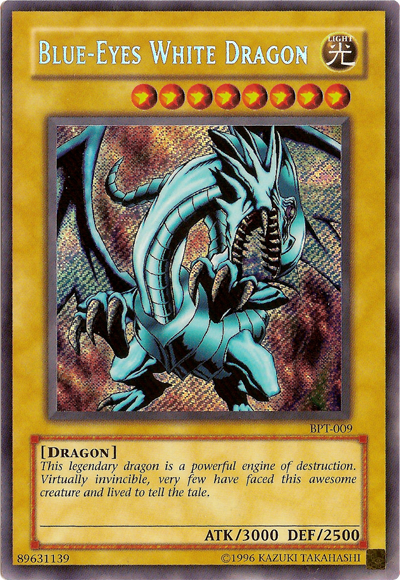 Blue-Eyes White Dragon [BPT-009] Secret Rare | Gear Gaming Fayetteville