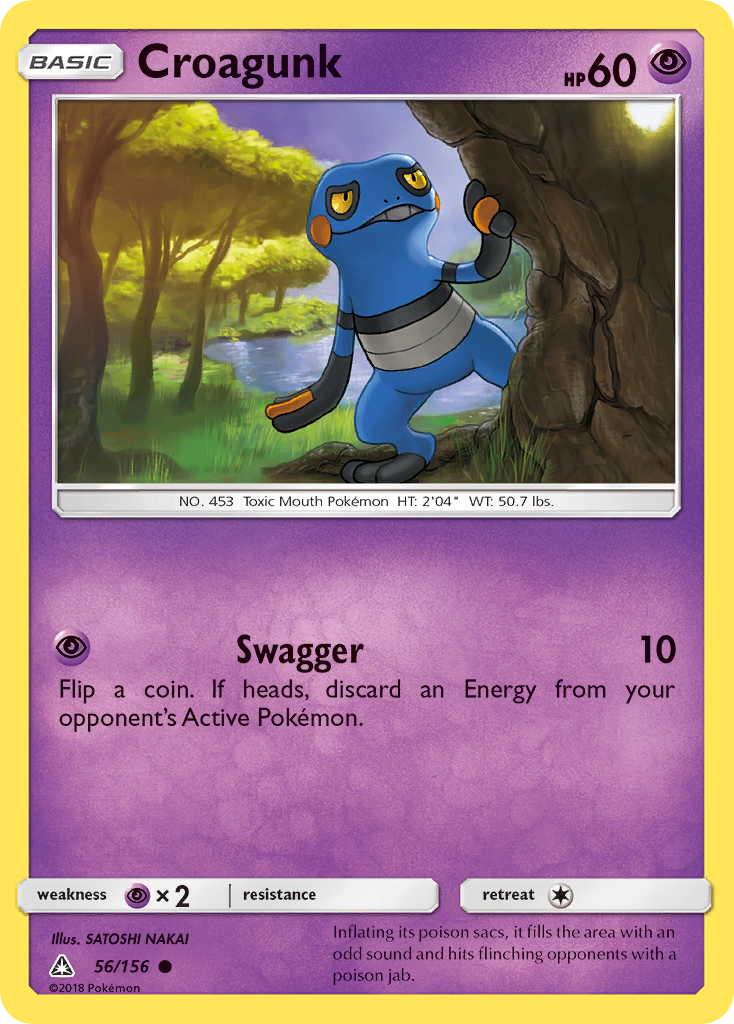 Croagunk (56/156) [Sun & Moon: Ultra Prism] | Gear Gaming Fayetteville