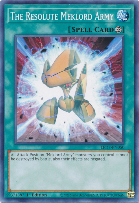The Resolute Meklord Army [LED7-EN050] Common | Gear Gaming Fayetteville