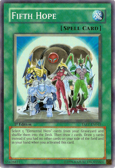 Fifth Hope [TAEV-EN045] Super Rare | Gear Gaming Fayetteville