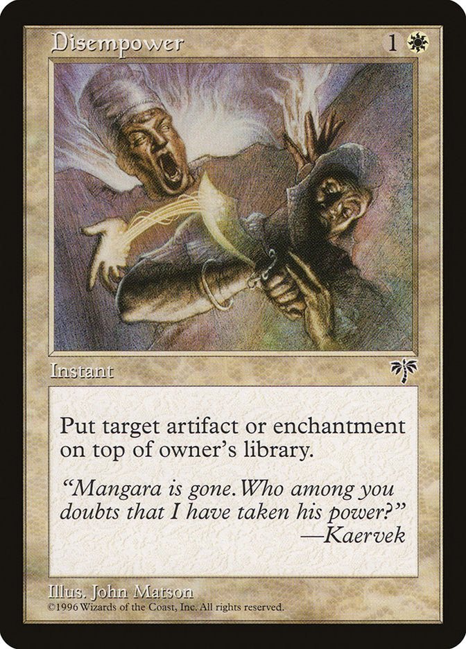 Disempower [Mirage] | Gear Gaming Fayetteville