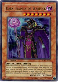 Dark Eradicator Warlock [Structure Deck: Spellcaster's Judgment] [SD6-EN001] | Gear Gaming Fayetteville