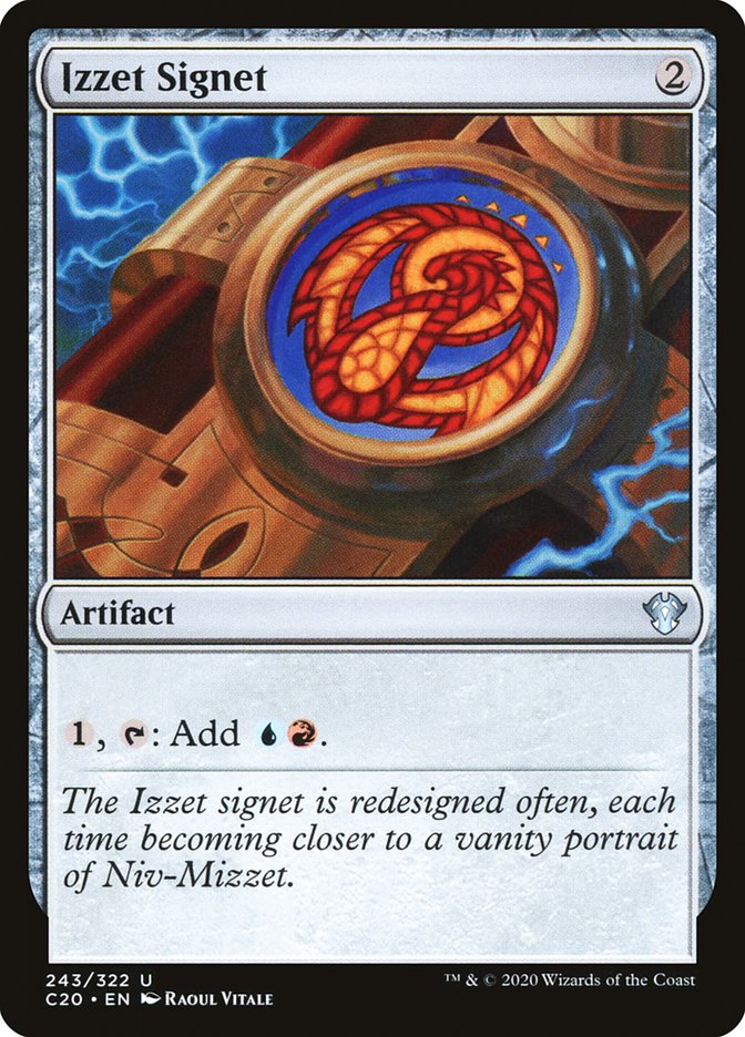 Izzet Signet [Commander 2020] | Gear Gaming Fayetteville