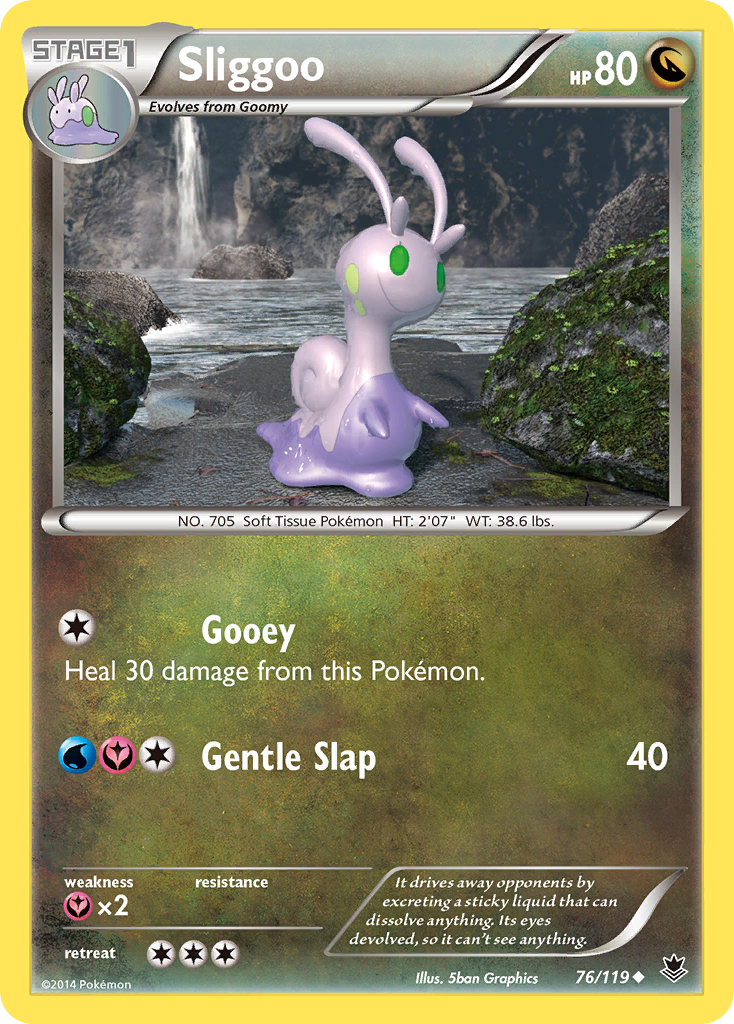 Sliggoo (76/119) [XY: Phantom Forces] | Gear Gaming Fayetteville