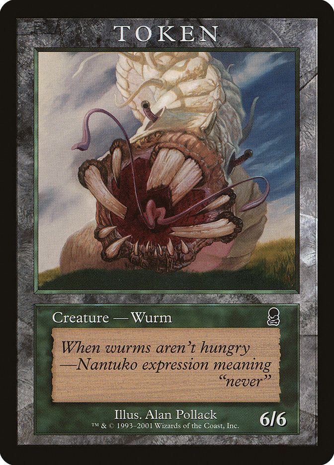 Wurm Token [Magic Player Rewards 2002] | Gear Gaming Fayetteville