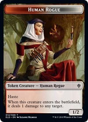 Human Rogue // Food (16) Double-Sided Token [Throne of Eldraine Tokens] | Gear Gaming Fayetteville