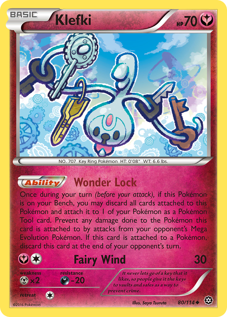 Klefki (80/114) [XY: Steam Siege] | Gear Gaming Fayetteville