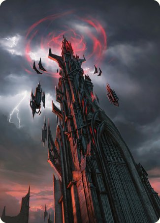 Barad-dur Art Card [The Lord of the Rings: Tales of Middle-earth Art Series] | Gear Gaming Fayetteville