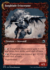 Fangblade Brigand // Fangblade Eviscerator (Showcase Equinox) [Innistrad: Midnight Hunt] | Gear Gaming Fayetteville