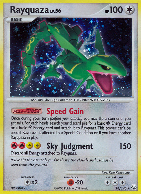 Rayquaza (14/146) [Diamond & Pearl: Legends Awakened] | Gear Gaming Fayetteville