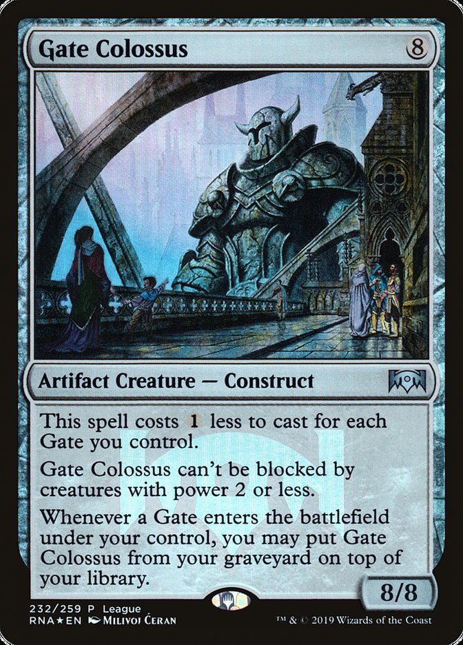 Gate Colossus (League) [Ravnica Allegiance Promos] | Gear Gaming Fayetteville